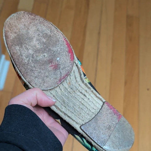 Christian Louboutin Multicolor Floral Espadrilles - Picture 6 of 12